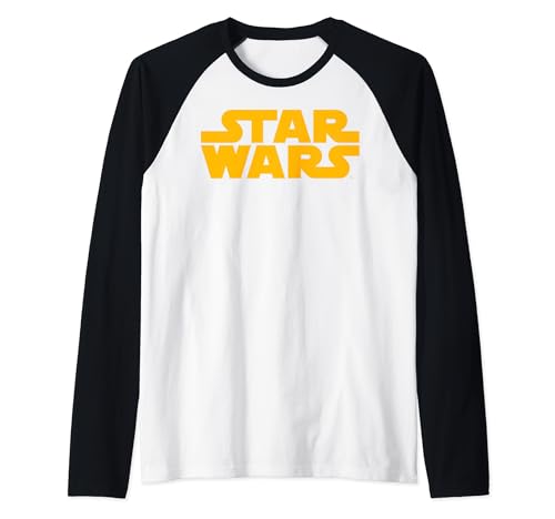 Star Wars Classic Yellow Title Logo raglan pour en finir avec les t-shirts geek sans forme