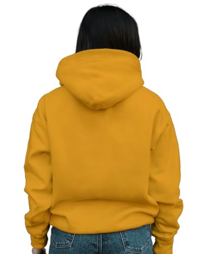 Image of Women's Printed Fleece Hoodie Sweatshirt | Soft Warm Winter Hooded Top for Women & Girls