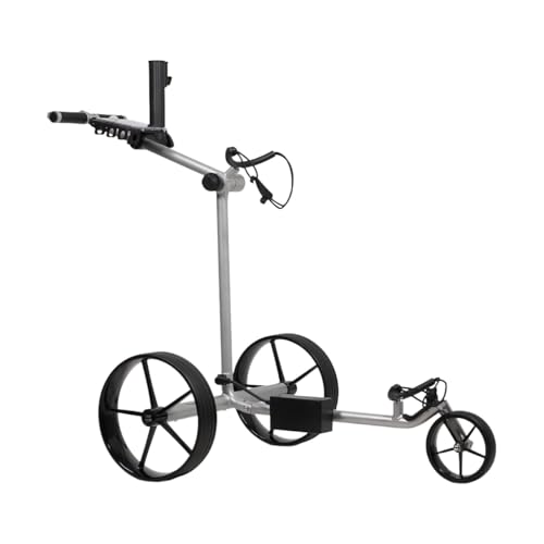 tour-made RT-670 / 670S Chariot de Golf électrique I Seul. 5,5 kg I Frein de stationnement et la dernière Technologie I pour terrains montagneux I Nouveau I...