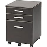 ナカバヤシ キャスター ワゴン ダーク木目 AMW-301-DM