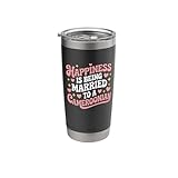 Camaroon Wife, Happiness Is Being Married To A Cameroonian Stainless Steel Insulated Tumbler