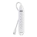 Belkin 6-Outlet Power Strip with Circuit Breaker and 12-Foot Cord (F9D160-12)