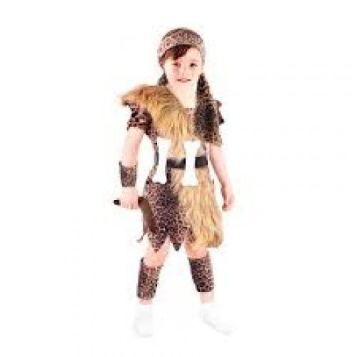 Generic Jungle Stone Age Girl Kids Costume