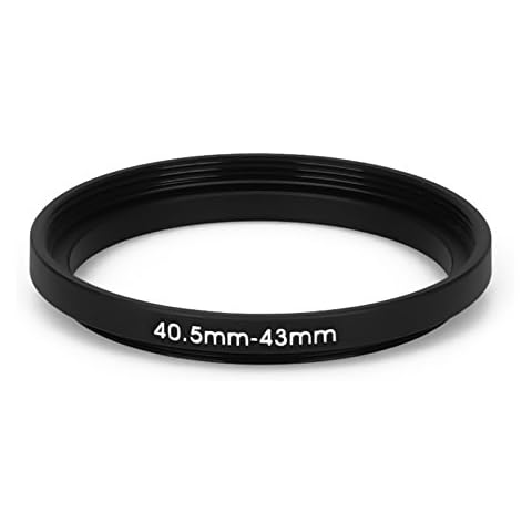 Adaptador de filtro Step Up de 40,5 a 43 mm de fittings4you Cover