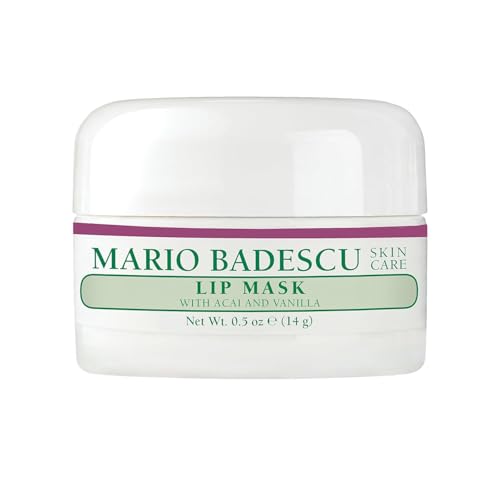 Image of Mario Badescu Moisturizing Lip Balm for Dry Cracked Lips, Infused with Coconut Oil and Shea Butter, Ultra-Nourishing Lip Care Moisturizer for Soft, Smooth and Supple Lips