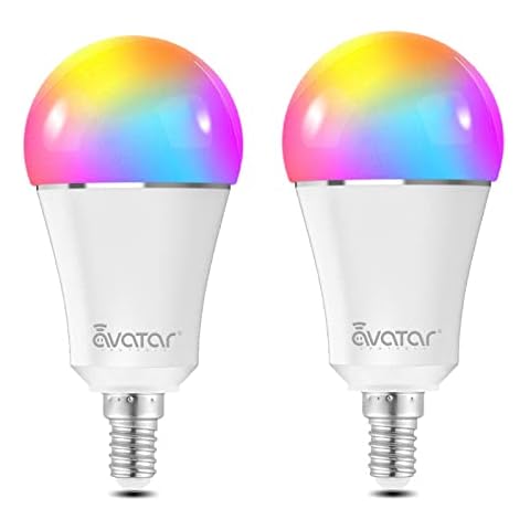 Bombilla LED Inteligente WiFi, E14 Multicolor RGB Cover