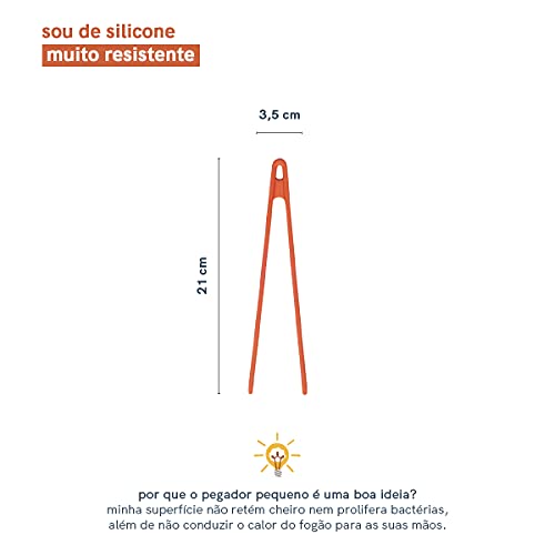 Pegador de Salada de Silicone Pequeno - Oikos