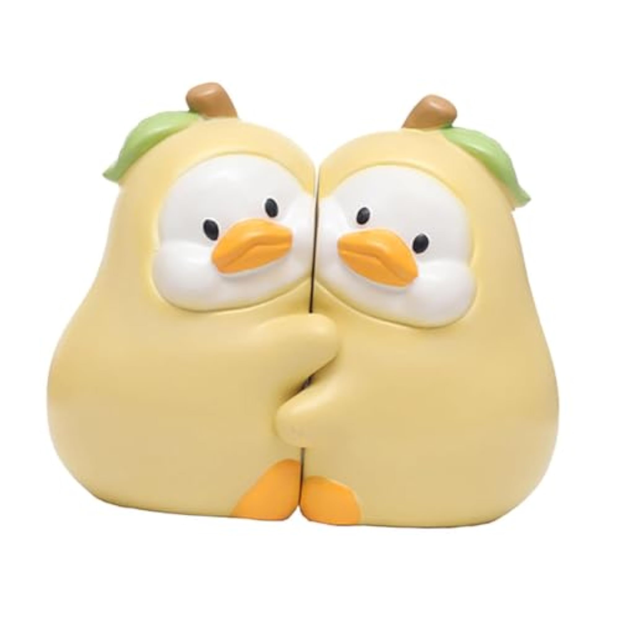 Creative Cute Duck Statues Bookends for Home Decor