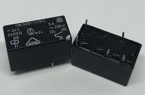Relais OW5691.11-914 24V 2400Ω interrupteur électronique 5 broches 1pc