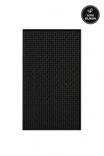 Bar Mat 45x30 –%100 Silikon Kaymaz Tezgah Koruyucu, Mutfak/Bar