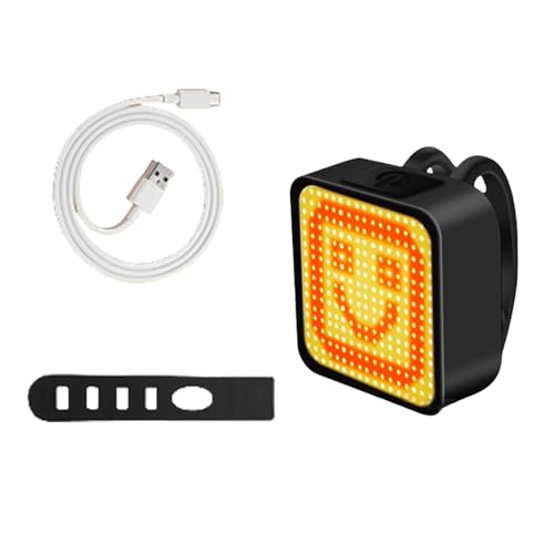Waterproofs Bicycles Taillight USB Rechargeable LED Rear Light Creative Bike Cycling Warning Lamp USB Rechargeable Mountain Rear Waterproofs Bike