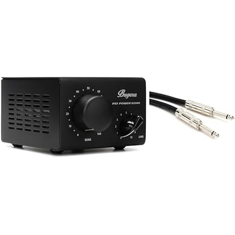 Bugera PS1 Passive 100-watt Power Attenuator and 1/4" TS 3-Foot Speaker Cable Cover