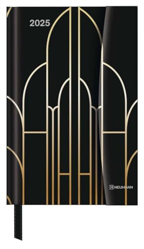 Art Deco 2025 Diary Magneto agenda de poche 10x15 cm