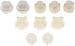 Dorman 49447 Windshield Wiper Linkage Bushing Assortment, 10 Piece
