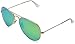 Price comparison product image Ray-Ban Aviator Large Metal RB3025 C62 001/58 Polarisierende Sonnenbrillen, 62 mm Large, Arista Gold / Grün Polar