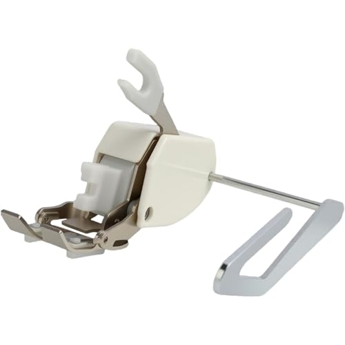 TECHZOCO Prensatelas de Doble Arrastre Walking Foot para Máquinas de Coser, Prensatela con guia, Prensatelas De Doble Arrastre, Compatible con Alfa, Singer, Brother, Toyota, Silvercrest y más.