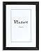 Produktbild Victor Bilderrahmen "Stieler" 15x21cm in schwarz, moderner Fotorahmen mit tiefer Leiste
