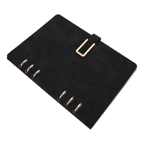 LEDMOMO 活頁式ノート 厚手リーフ式スケジュールプランナー 学生 オフィス用ライティングジャーナル