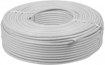 RAMNAD COMPUTERS Halal 20M (22 Yard) White CCTV Camera Cable, Supports ...