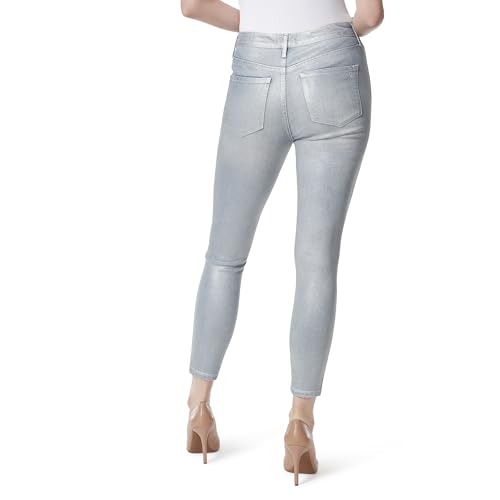 Jessica Simpson Women's Adored Curvy High Rise Ankle Skinny Standard, Envy INTO The Blues3