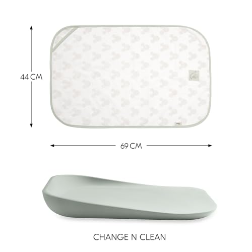Tapis à langer bébé hauck pour matelas Change N Clean Mickey beige - 6