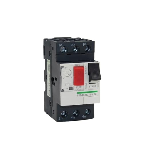 Bouton de commutation de disjoncteur de moteur GV2ME01C pour commande de pompe électrique 0.16A