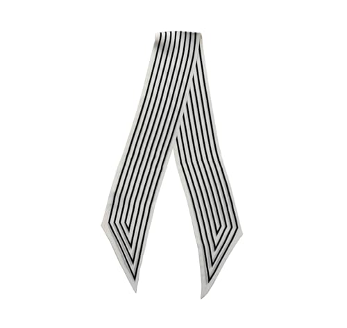 JERLA 100% Mulberry Silk Scarf Bag, Head Hair Ribbon, Handbag Handle Wrap Tie Bundle Neckerchief for Women2