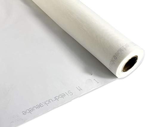 INTBUYING 3 Yards 110 Mesh 50"(1.27m) Width Silk Screen Printing 3 Yards 110 mesh(43T)