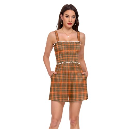 Mameluco de talla grande holgado que estiliza la silueta de mujer 3