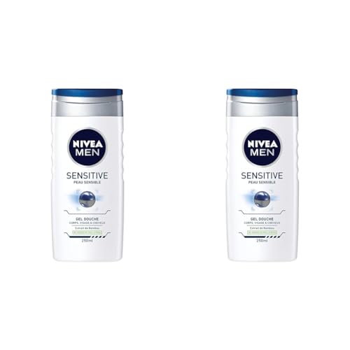 Gel Douche Homme Peau Sensibles Sensitive 3en1 Nivea Men Le Flacon De 250ml - vue 3