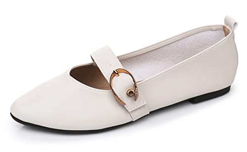 VenusCelia fB[X Mary Jane tbgV[Y, zCg, 23.5 cm