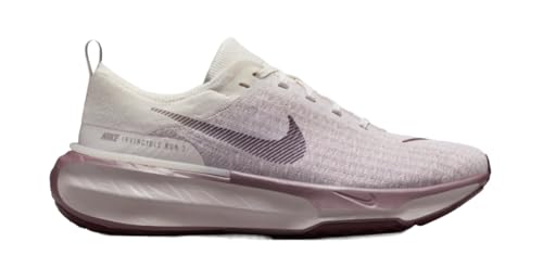 Nike Invincible 3 Men's Road Running Shoes, Phantom/Burgundy Crush-Taupe Grey, US 10.5 M