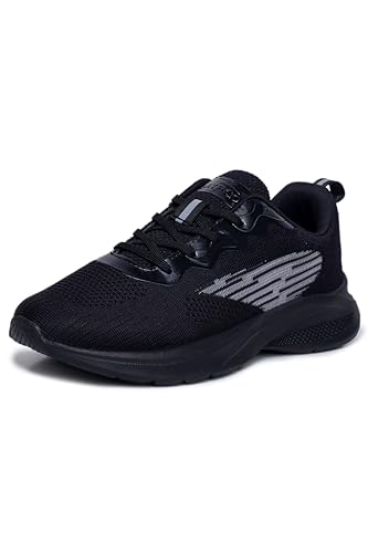 Image of ATHCO Womens Nyla Running Shoes for Woman with Soft Flexible Memory Foam Women's Shoes for Walking Gym Training,Casual, Sports, Lightweight Lace up Athletics Slipon Running Shoes for Ladies & Girls