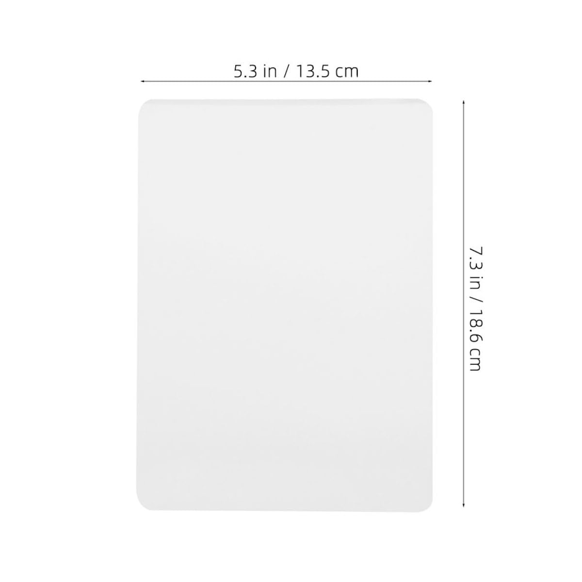 200 Blatt Laminierfolien Mil Transparent Laminierfolie Fotoschutzlaminat Wasserfest Langlebig für Ausweise Karten Dokumente Poster
