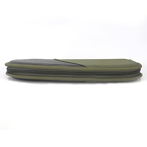 Tourbn Tourbon Pistolentasche aus Nylon, weich gepolstert, Reißverschluss, 35,6 cm, für Schießstand