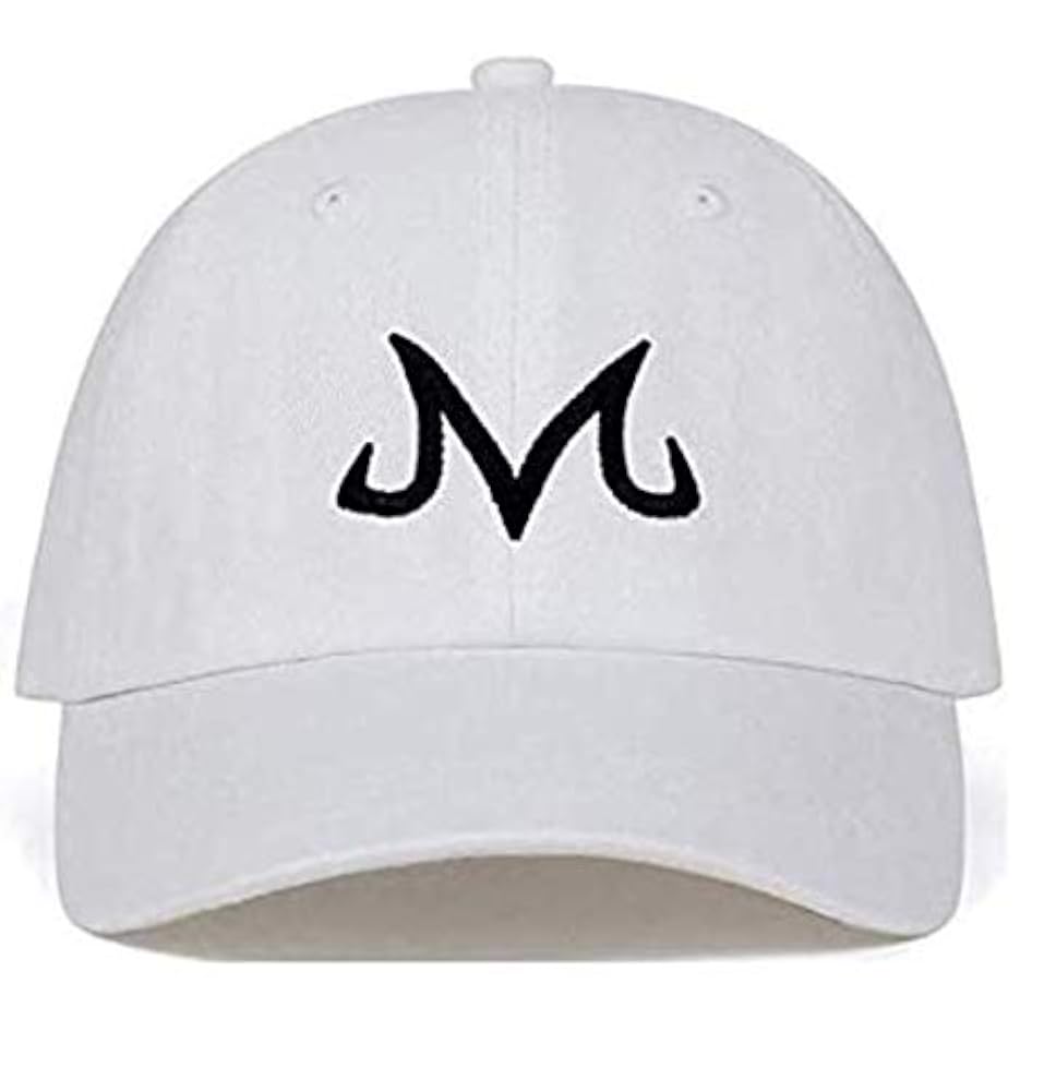 ZJ M Embroidered Majin Buu Snapback Cotton Washed Baseball
