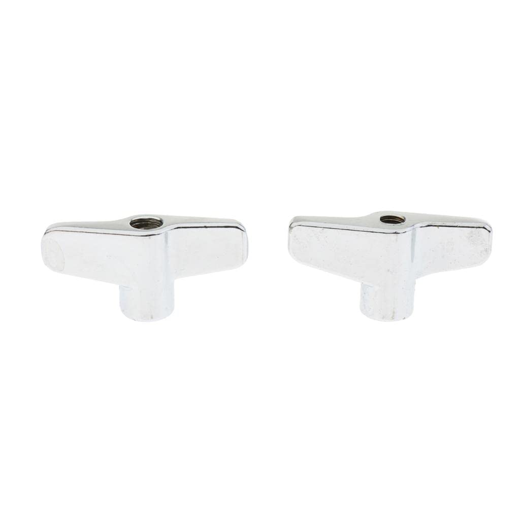 1 pieza de soporte de platillos de liberación rápida, tuerca de ala, tambor de percusión, piezas de 6 mm