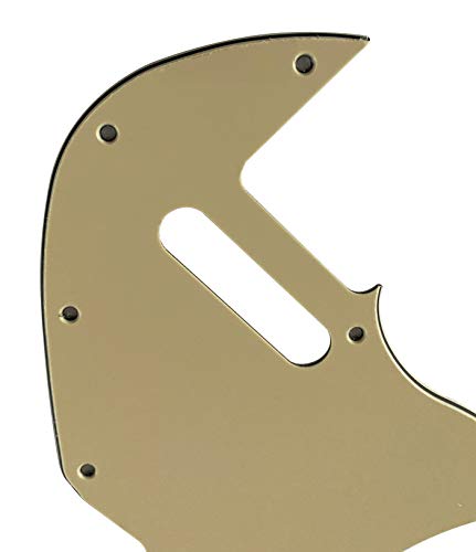 Pour Tele Merle Haggard F Hole Telecaster Thinline Guitare Pickguard 3 plis vintage jaune. - Les Beatles, Paul McCartney, John Lennon, RIngo Starr, George Harrison Pour Tele Merle Haggard F Hole Telecaster Thinline Guitare Pickguard 3 plis vintage jaune. – Image 5