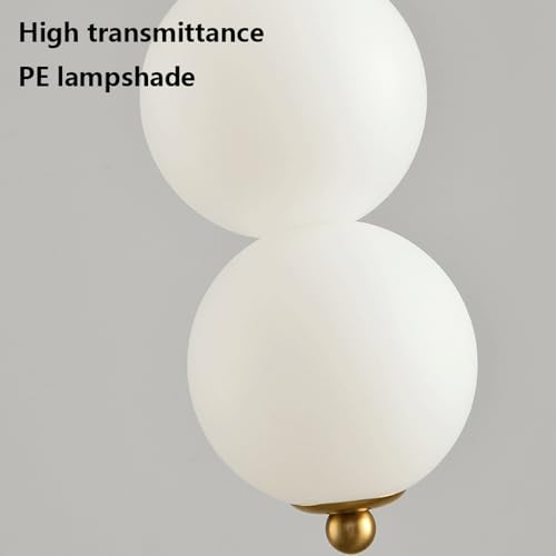 Lampe suspendue LED moderne design créatif de brochettes pour salle à manger - 7