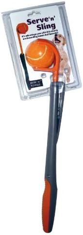 Ruff-n-Tumble Serve-n-Sling Retractable Ball Thrower