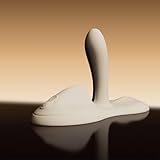 ZALOザロ【日本正規代理店】Floraフロラ 女性用 電動ディルド吸盤付 バイブレーター 柔らかいシリコンディルド 温感 加熱 細い 吸盤シートパッド乗骑位カーブフィット お風呂 上級者 遠隔操作 APP SMグッズ 中いき ワイヤレス イキイキ カップル 強力 静音 防水 大人のおもちゃアダルトグず (ホワイト)