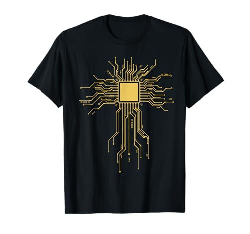 Computer Geek CPU Processor PCB T-Shirt