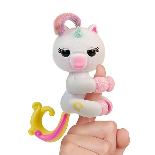 Fingerlings 2023 New Interactive Baby Unicorn Reacts to Touch – 70+ Sounds &...