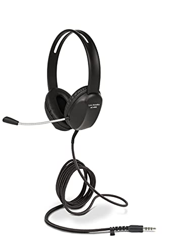 Cyber Acoustics 3.5Mm Stereo Headset With Headphones And Noise Cancelling Microphone - 80 Pack - For Pcs, Tablets, And Cell Phones In The Office, Classroom Or Home (Ac-4000-80) #TOP1
