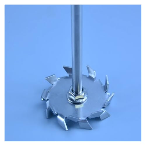 �����p�i 304 Stainless Steel Stir Bar Saw Tooth Type Stirrer Dispersion Disk Lab Round Plate Dispersing Propeller Stirring Blade Ble