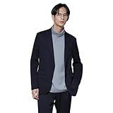 [ナノ・ユニバース] N JACKET BASIC」 シャドー ストライプ ジャケット (セットアップ可) メンズ M 121 D.ネイビー 668-5217204