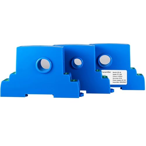Transmetteur de courant à effet Hall 4mm DC 0-10A vers sortie 0-5V pour rail DIN