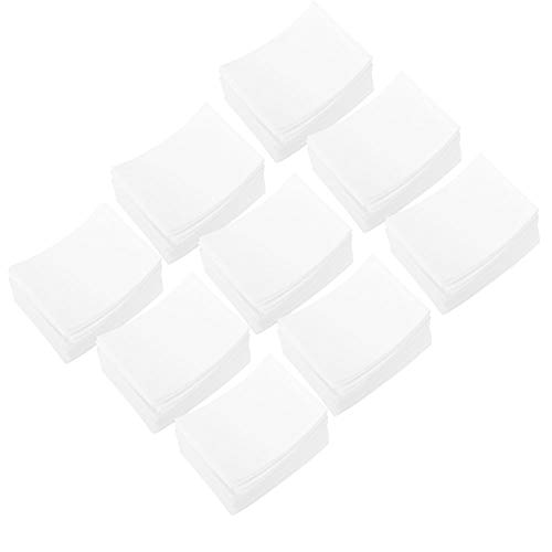 Sluffs 900pcs Cotton Pads Polish Removal Wipes, Lint Nail Polish Remover Cotton Pads Gel Polish Cleaning Wipes Manicure Tool