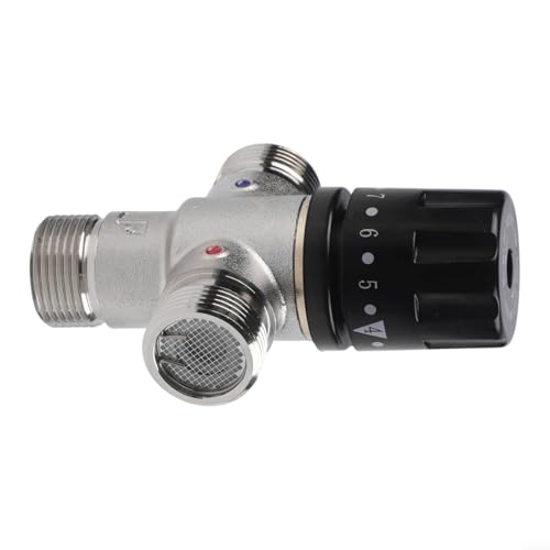 Válvula mezcladora termostática DN20 de 3/4 pulgadas para control de temperatura solar 3