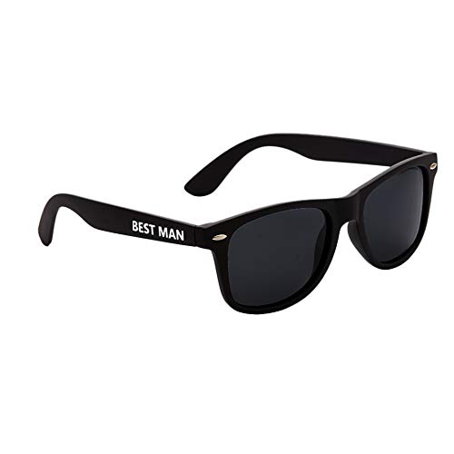 Image of LADY&HOME Bachelor Party 7pcs Wedding Sunglasses for Groom, Best Man, Groomsmen Gifts Wedding Favor